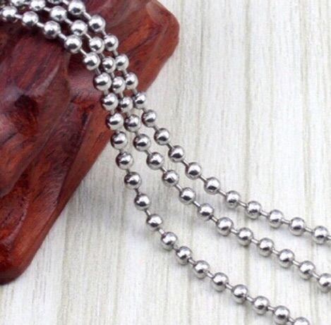 Dây bi inox làm handmade 100 dây ( 2.4mm x 10cm - 15cm )
