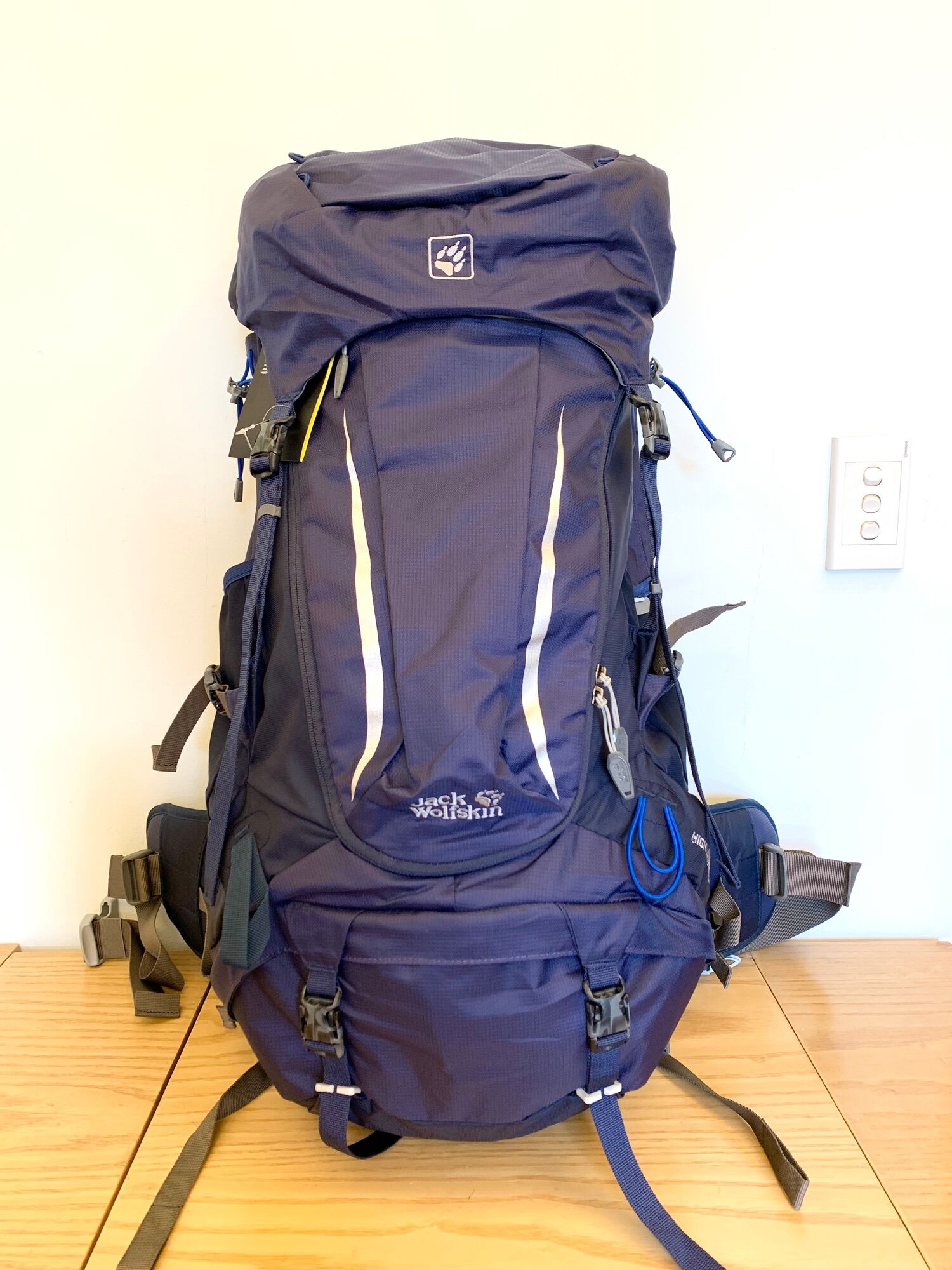 Balo leo núi, du lịch Jack Wolfskin highland xt50