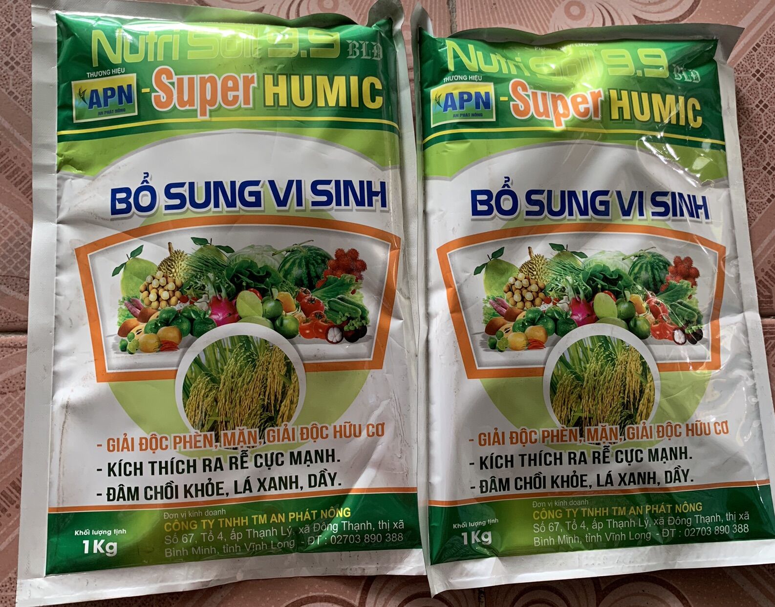 1kg super humic của An phát nông