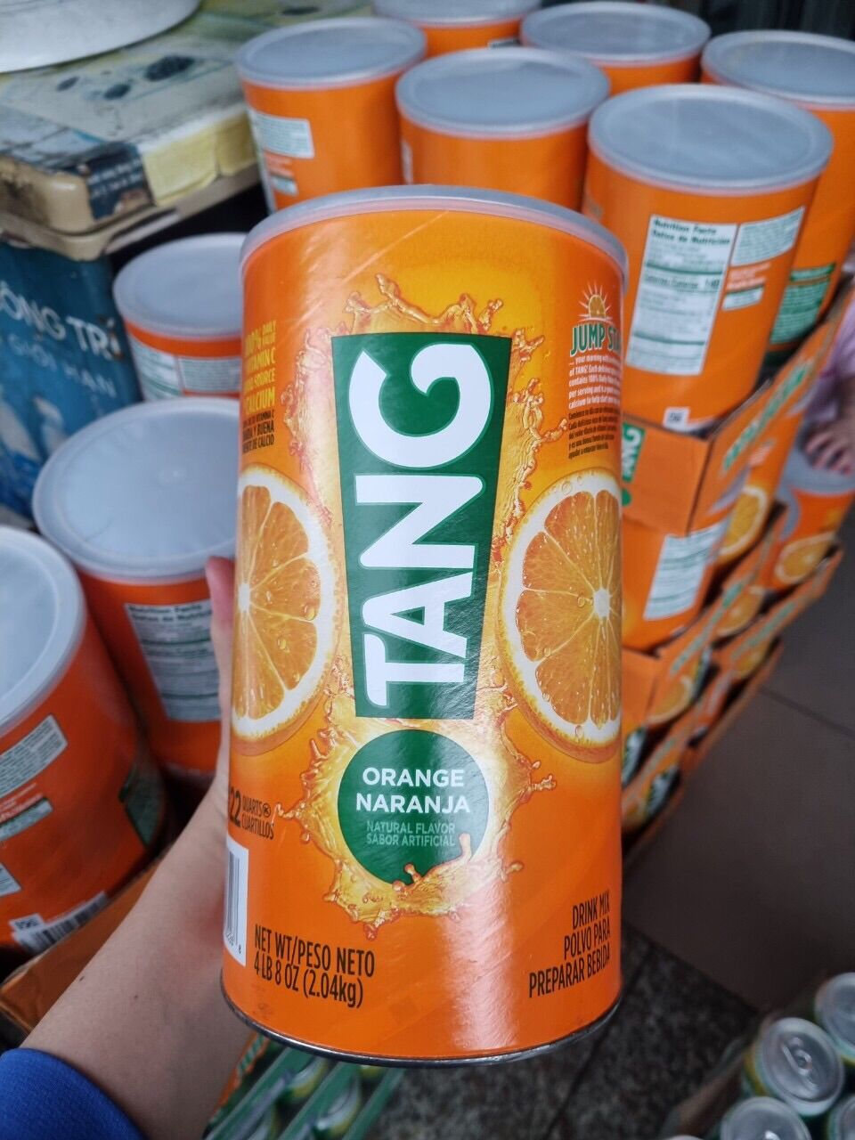 Bột cam Tang 2.04kg Mỹ Date 06/2023