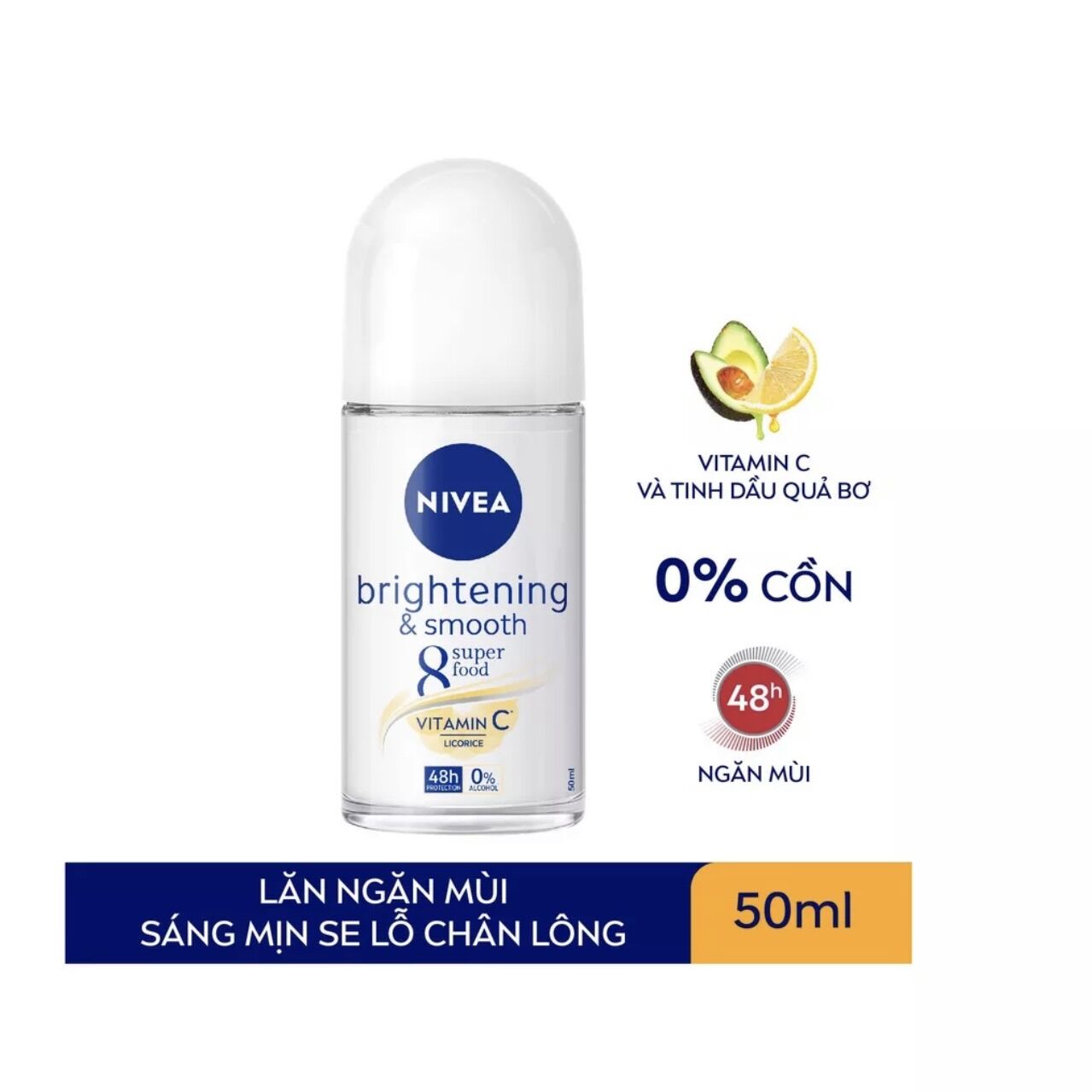 Lăn Ngăn Mùi NIVEA Dành Cho Nữ Chai (50ml)