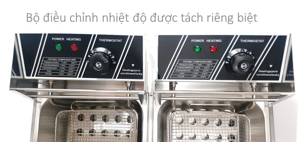 [HCM]Bếp Chiên Nhúng 2 Ngăn