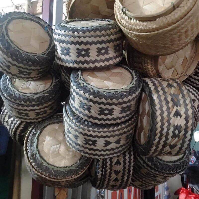 Hộp tre ủ xôi thố ủ xôi bằng tre
