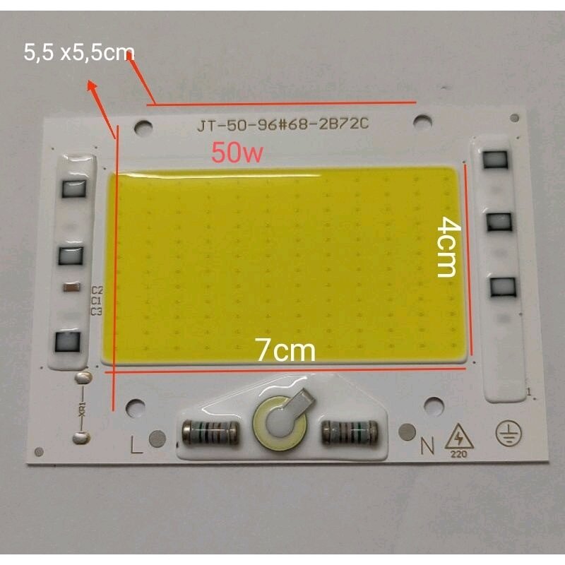 Led liền nguồn 220v 200w,150w,100w,50w