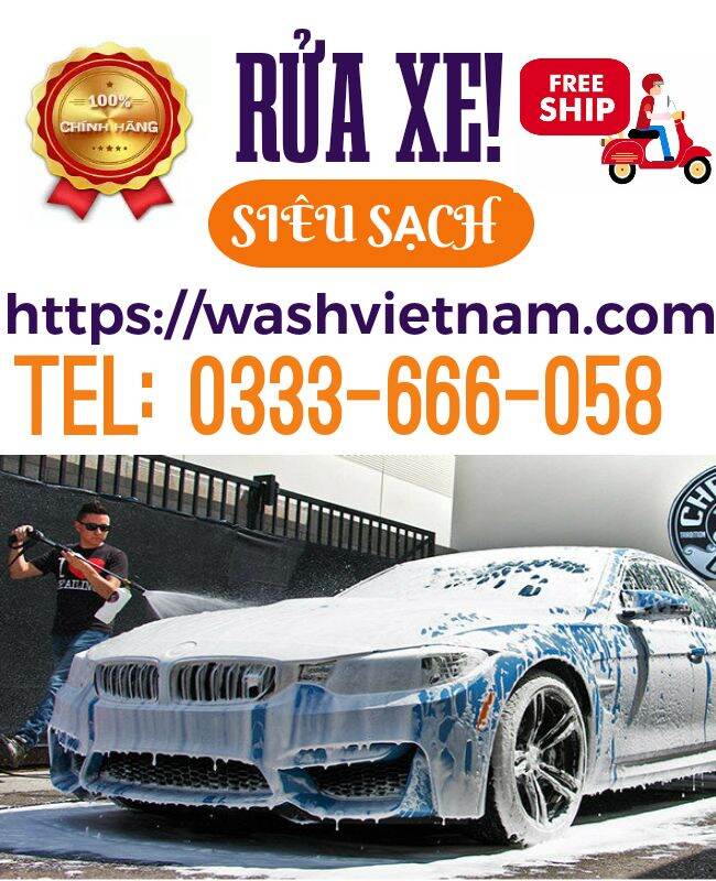 Bột rửa xe không chạm