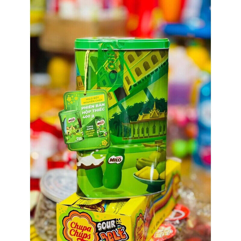 THỨC UỐNG LÚA MẠCH MILO NGUYÊN CHẤT - HŨ THIẾC 400G