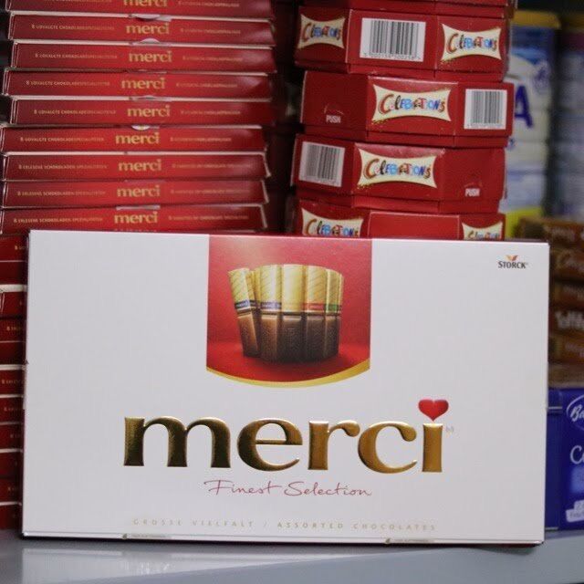 SOCOLA MERCI HỘP 400g