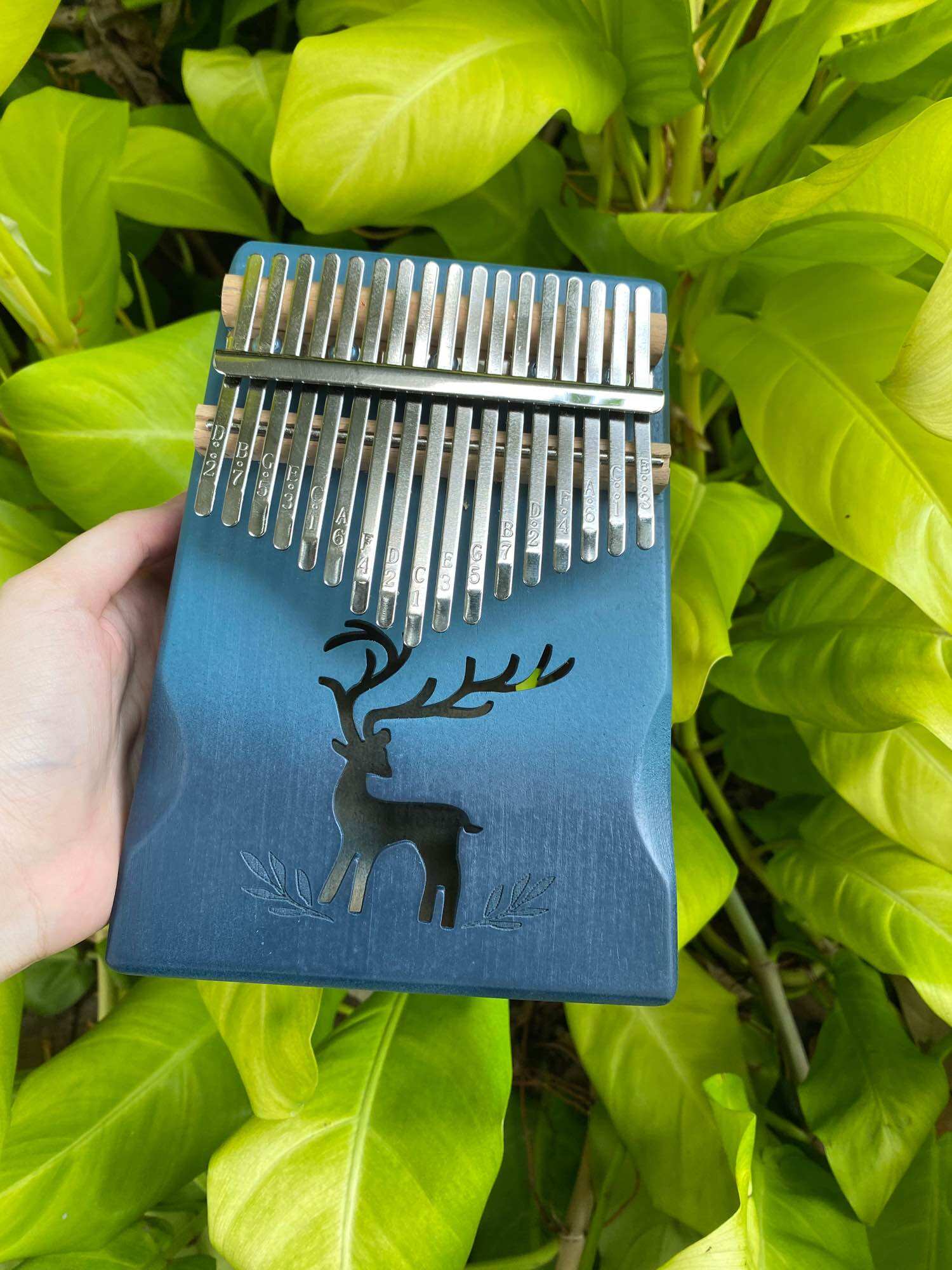 Đàn Kalimba 17 phím gỗ siêu rẻ âm tốt