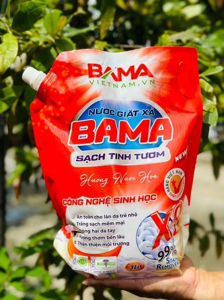 TÚI GIẶT XẢ BAMA 3 LÍT ( HƯƠNG NƯỚC HOA)