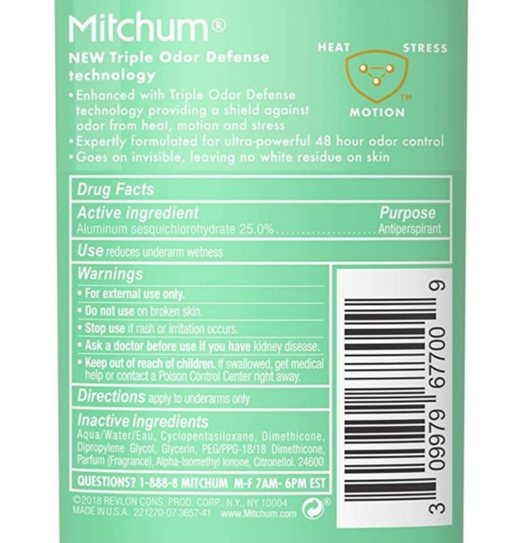 Gel Lăn khử mùi MITCHUM SHOWER FRESH ( 96g ) - Hàng Mỹ