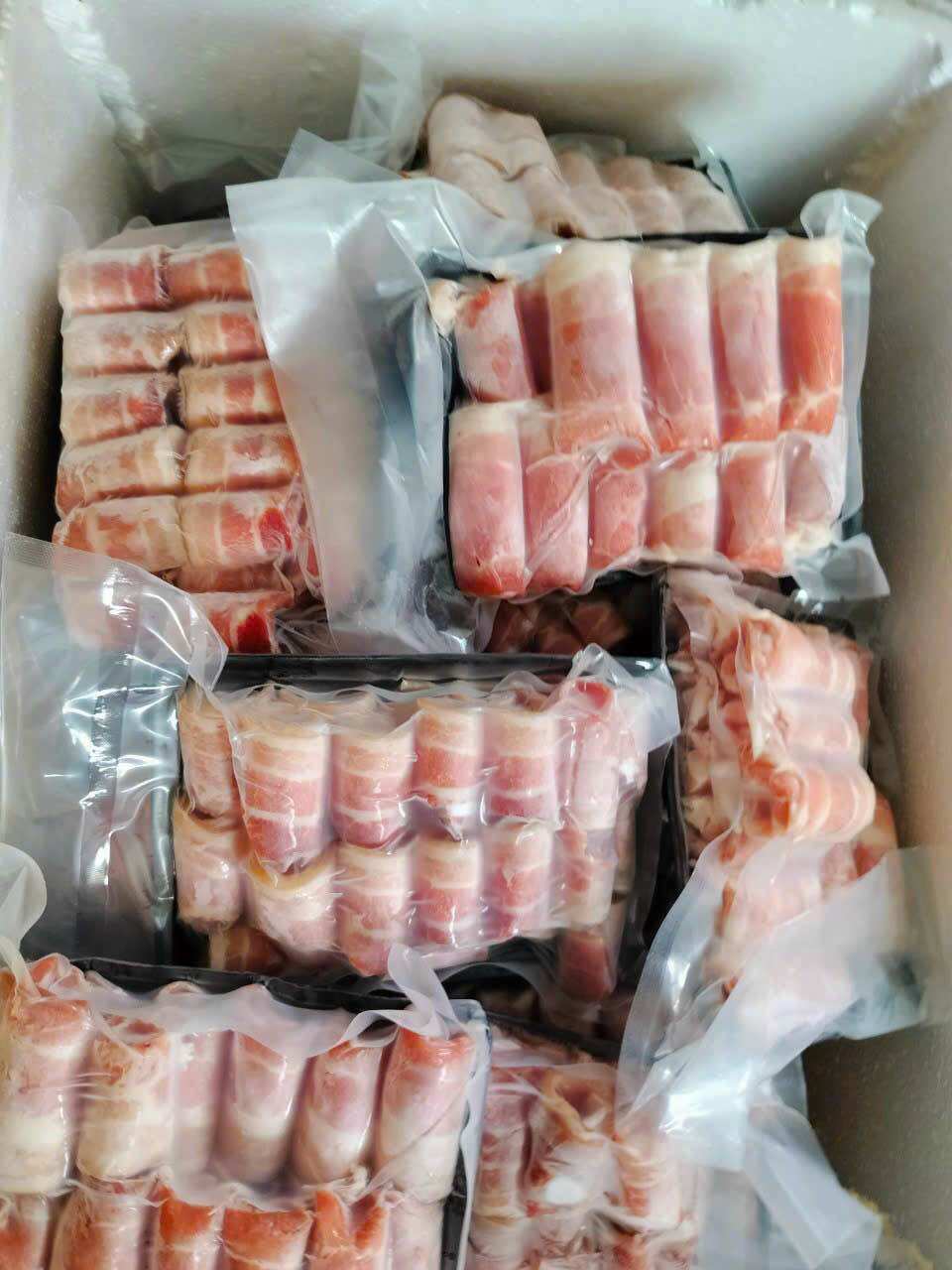 Ba rọi Heo cuộn siêu ngon (khay 500gr, hoả tốc tphcm)