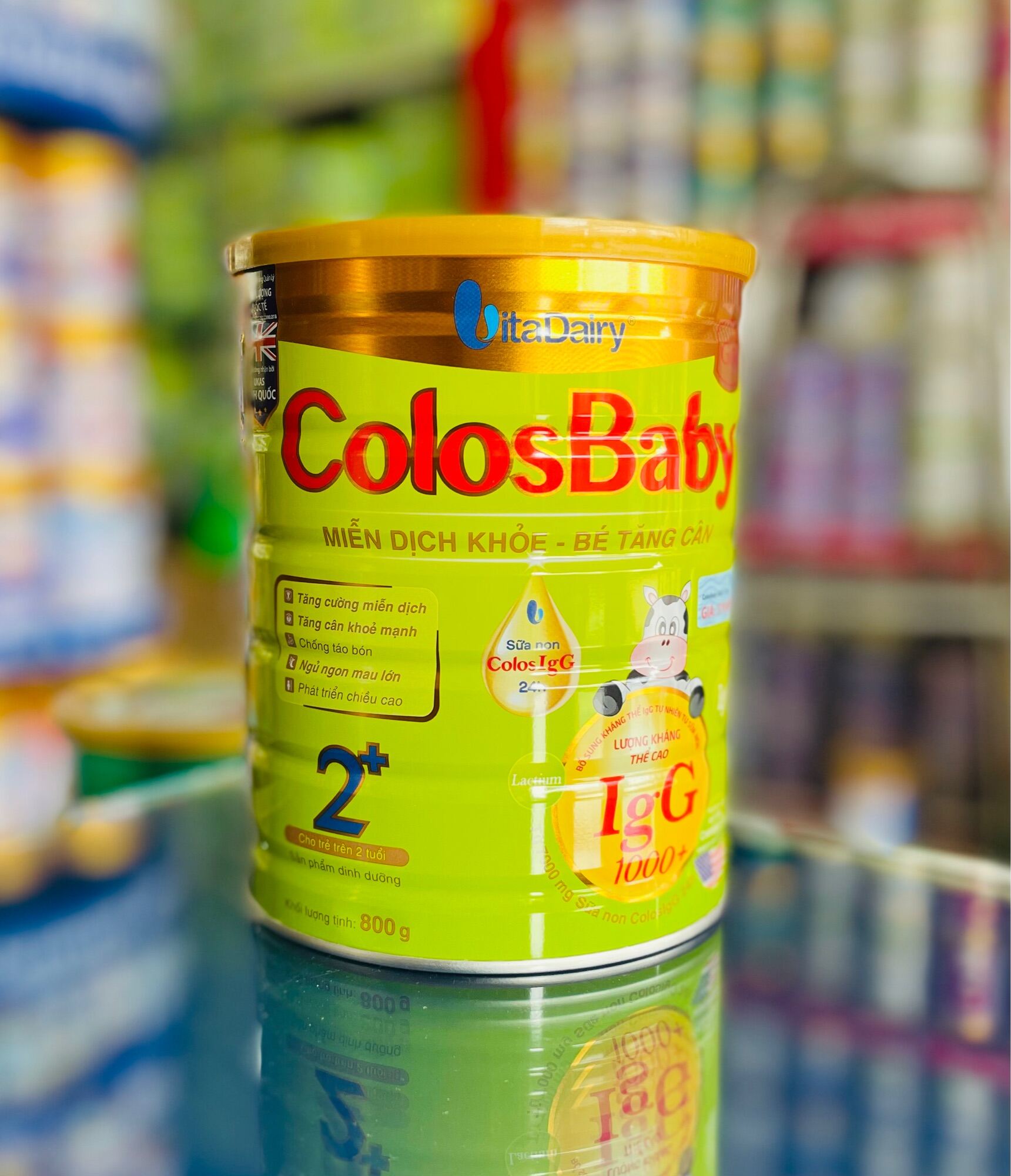Sữa bột Colosbaby Gold 2+ 800g Cam kết chính hãng, Date mới