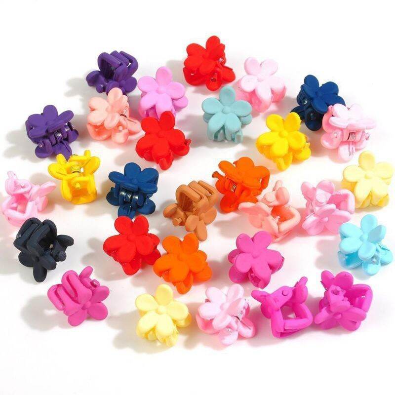 Set 50 kẹp tóc càng cua mini nhiều màu xinh xinh cho bé gái