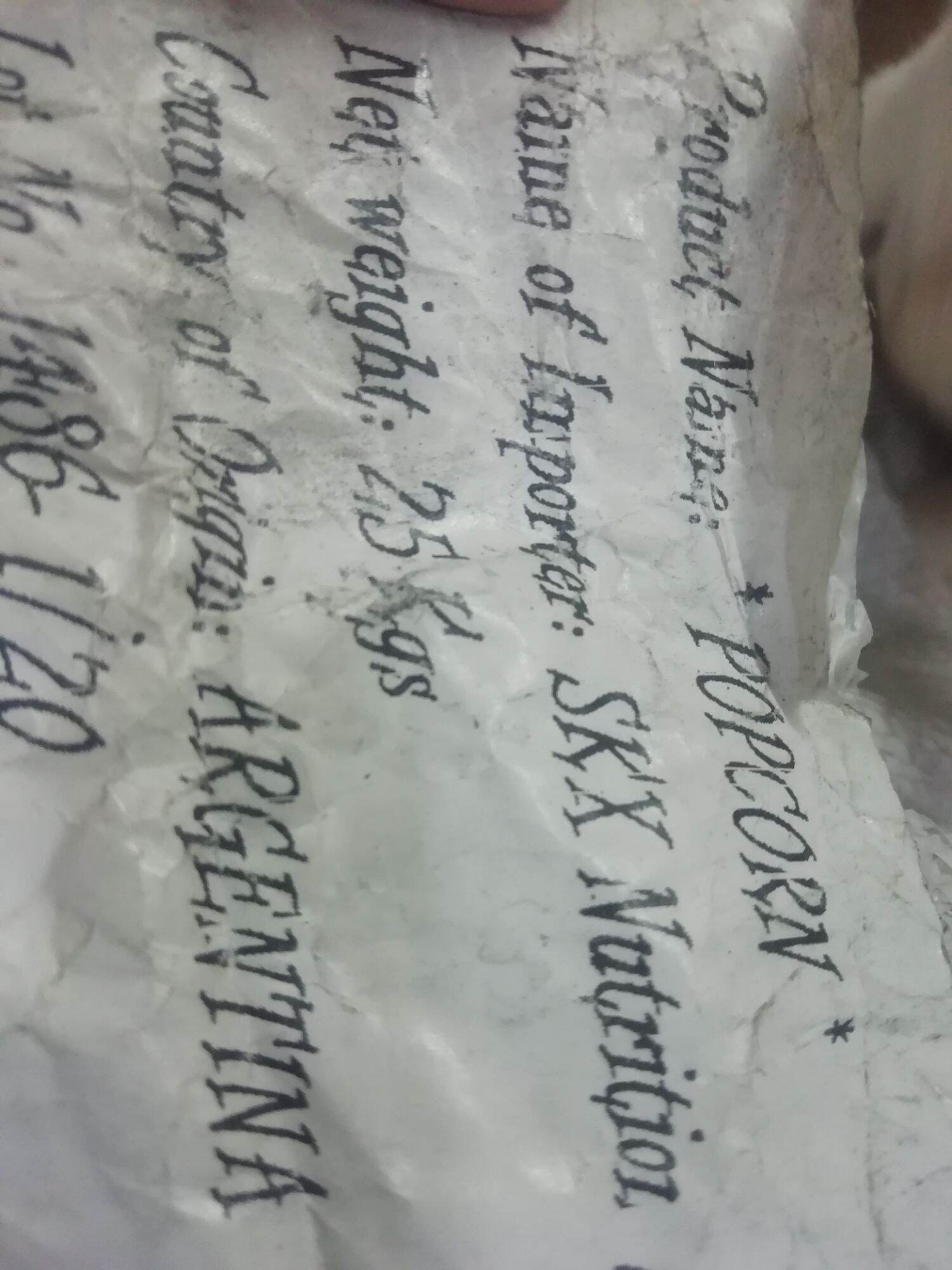Bỏng ngô, bắp nổ gói 500g