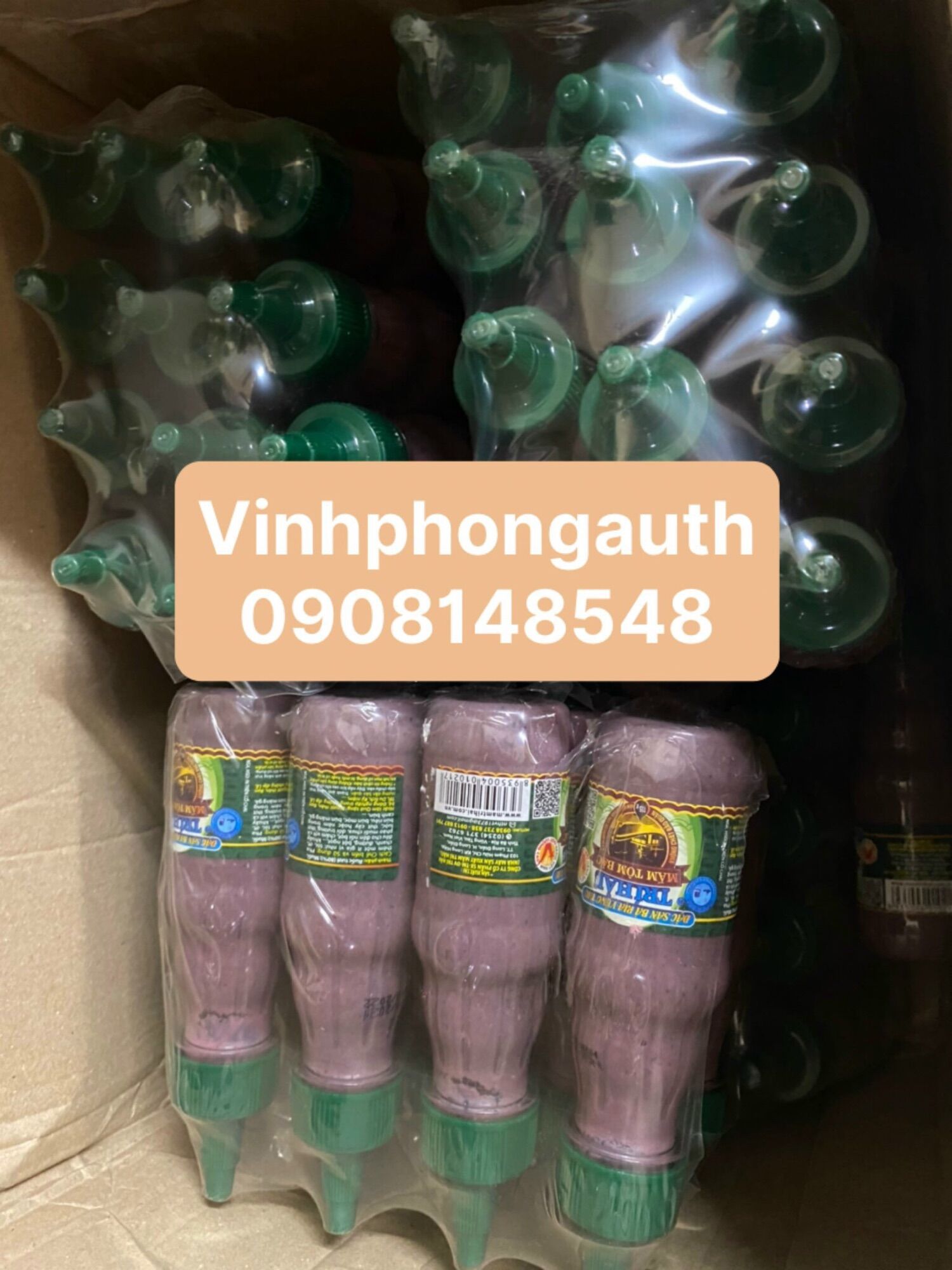 Mắm tôm Trí Hải dạng chai 115gr