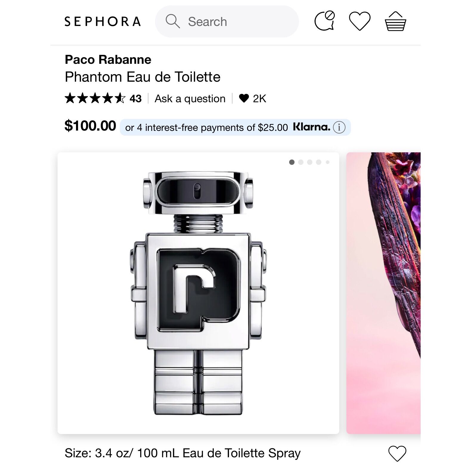 Nước Hoa Mini Con Robot - Paco Rabanne PHANTOM (5ml)