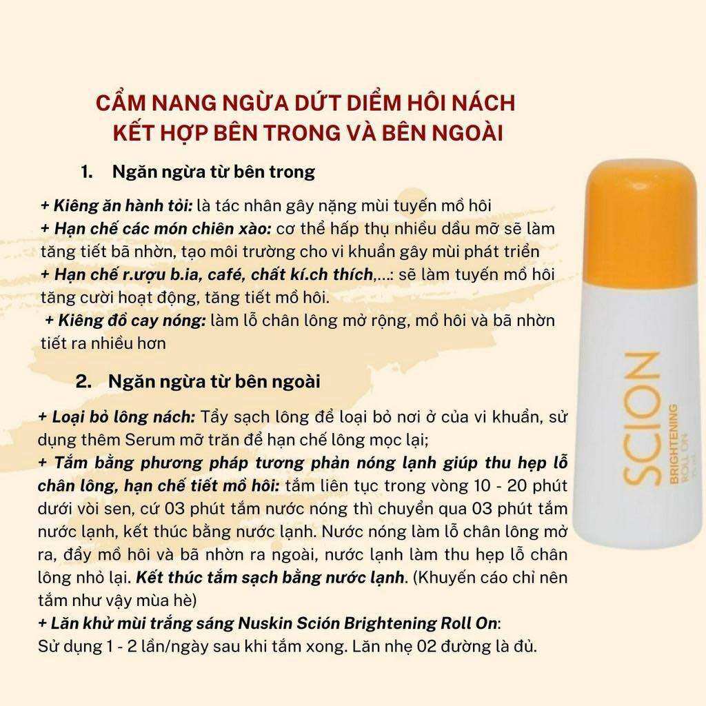 Lăn khử mùi scion mỹ 75ml