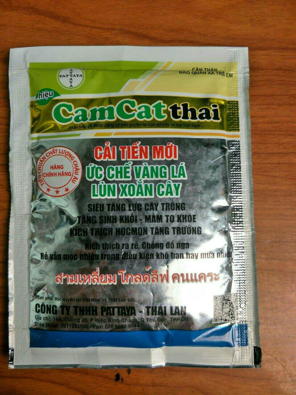 Phân bón lá kích thích sinh trưởng Comcat thai gói 20gr cải tiến mới ức chế vàng lá lùn xoắn cây kích thích hocmon kích rễ mầm to khỏe