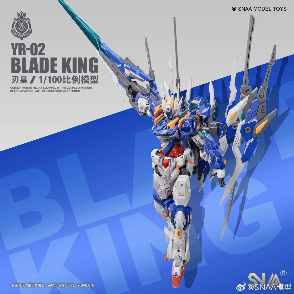 Mô Hình Lắp Ráp MG 1/100 YR-02 Blade King SNAA (Super Nova)