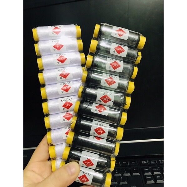 💝Lốc 10 Cuộn CHỈ MAY Nhiều Màu (hình thật)