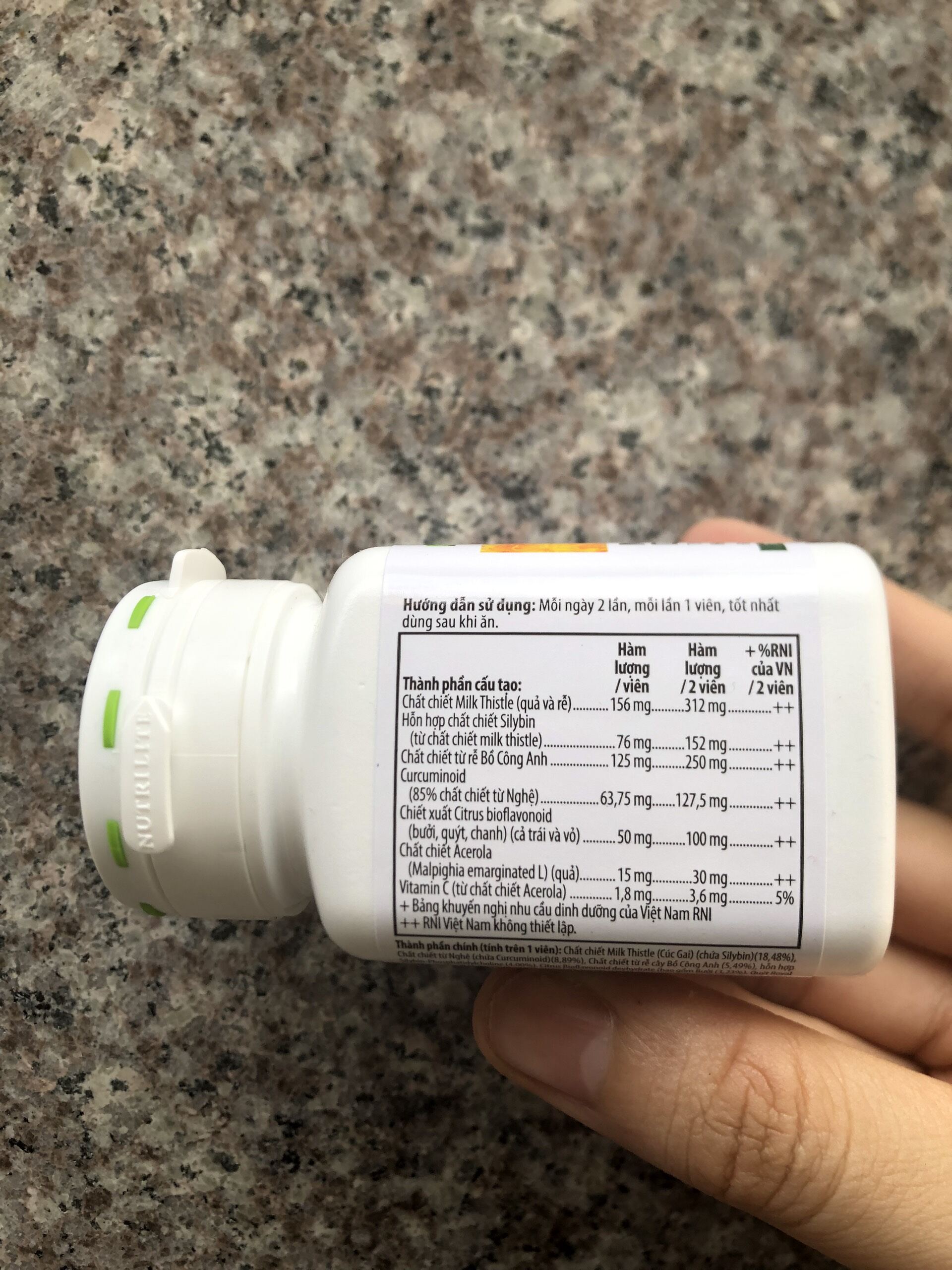 Milk Thistle Dandelion Away (60 tablets)