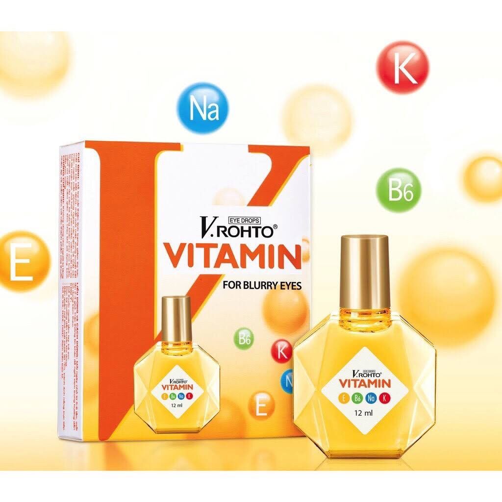 Nhỏ mắt Vroto dưỡng mắt