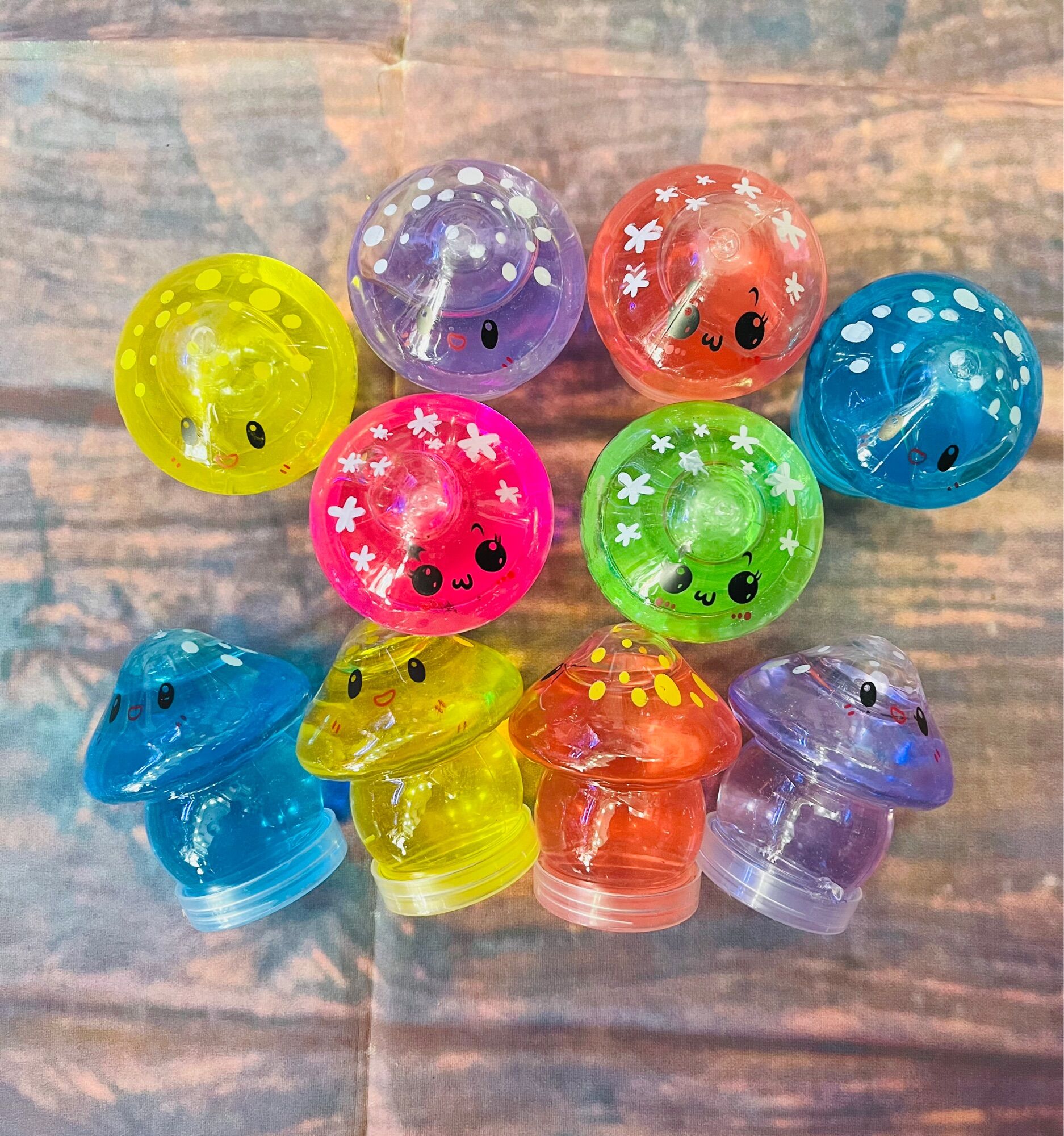 Hủ slime mini nhiều hình, màu cho bé