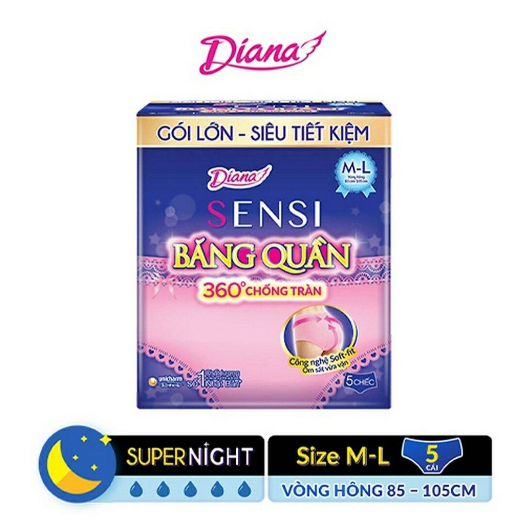 Băng vệ sinh dạng quần diana M - L