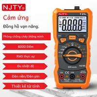 NJTY T21L Máy Đo Điện Cảm Đa Năng Kỹ Thuật Số 600μH-60H Chu Kỳ Hoạt Động 0,1-99% Nhiệt Độ DC AC Amp Điện Áp Điện Trở Điện Dung NCV Hz