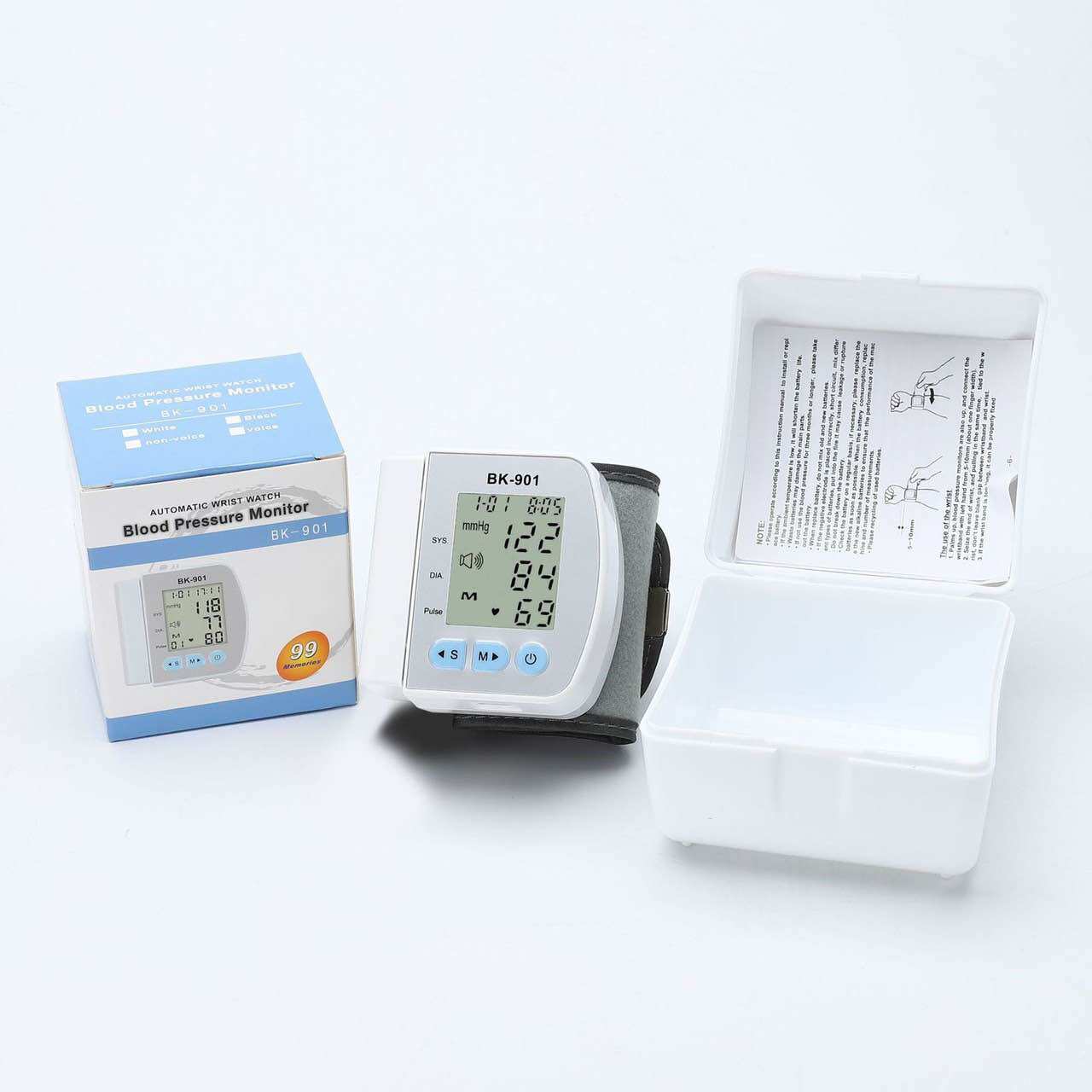 Máy đo huyết áp cổ tay loại cao cấp nhỏ gọn. Kiểm tra sức khoẻ mỗi ngày