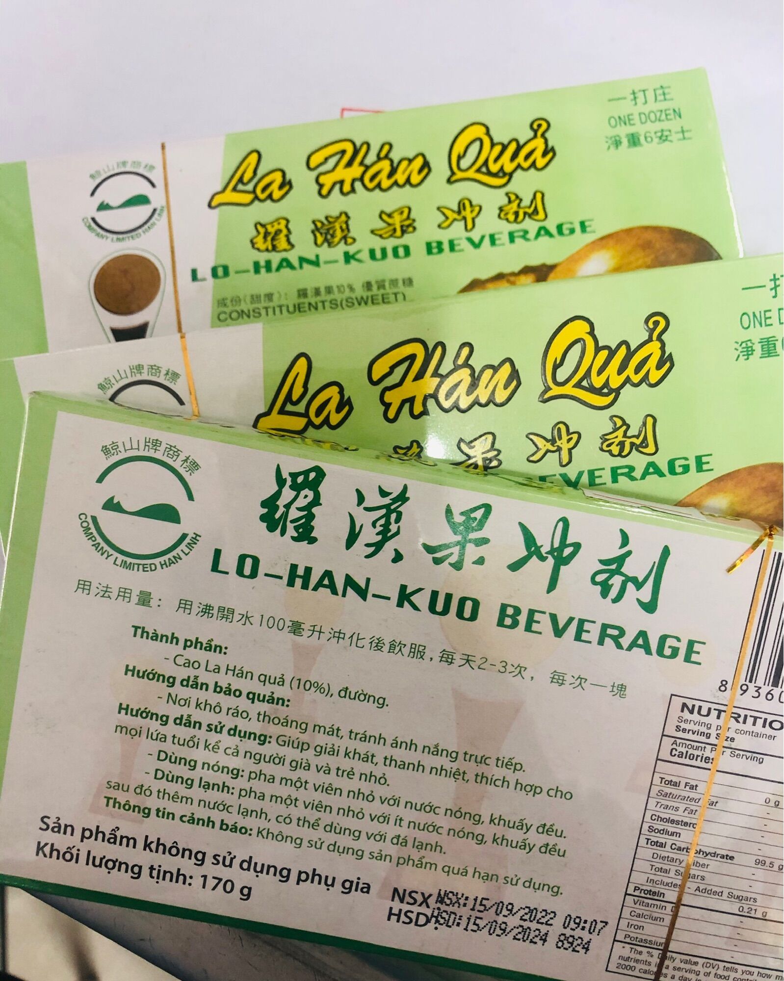 La hán quả-Hộp 170g