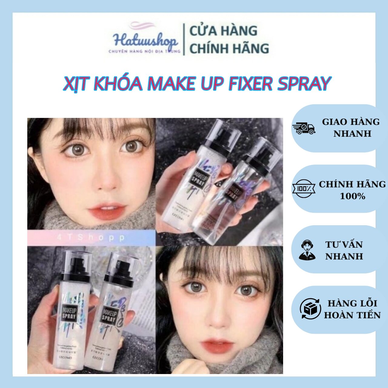 Xịt Khóa Make Up Fixer Spray