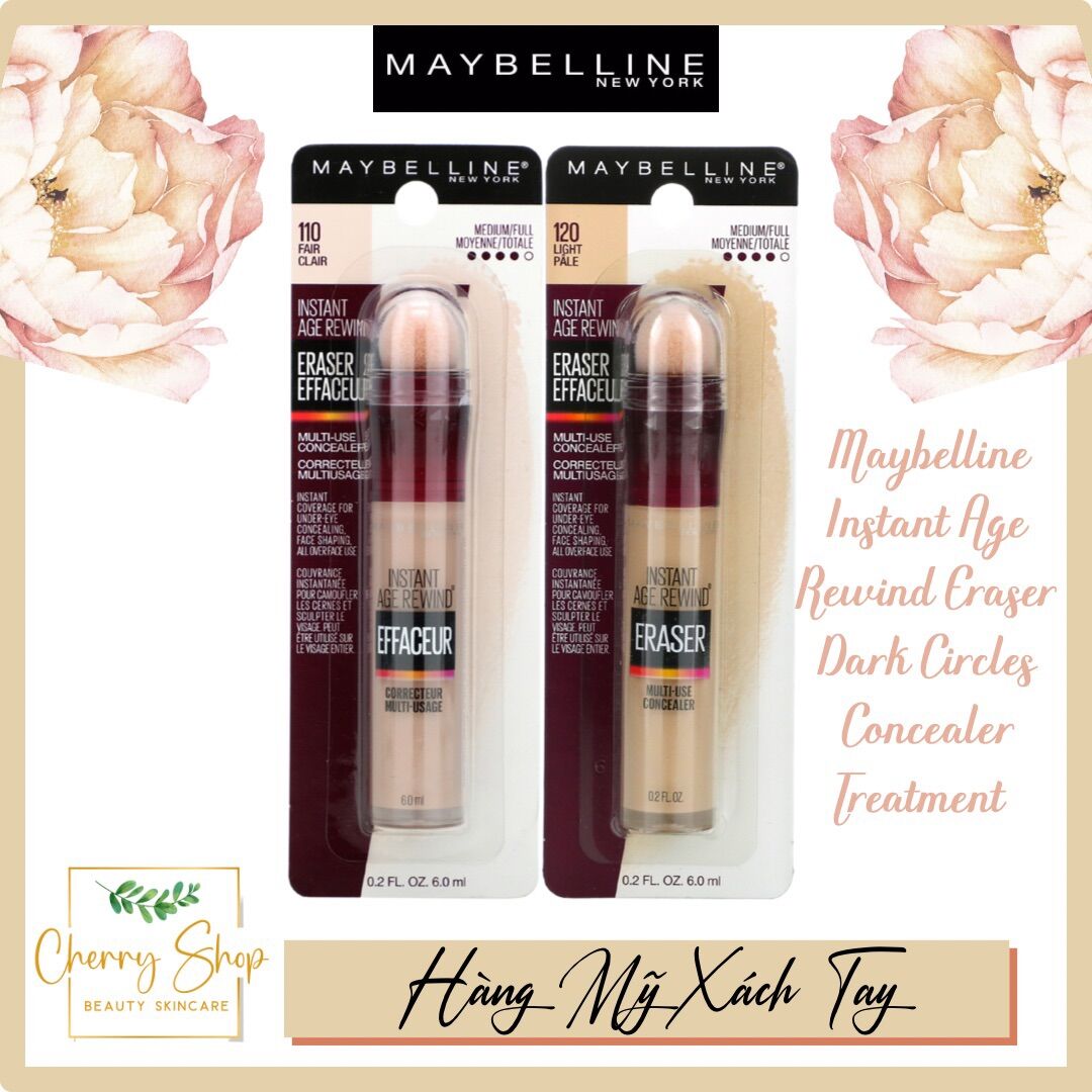 Bút che khuyết điểm Maybelline Instant Age Rewind Eraser Dark Circles Concealer Treatment