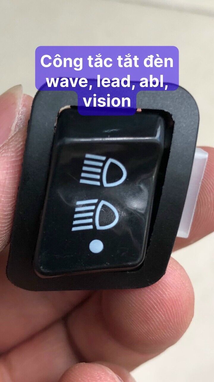 Công Tắc Tắt Đèn Kèm Pha Cốt Ware , Vision , ABL , Lead