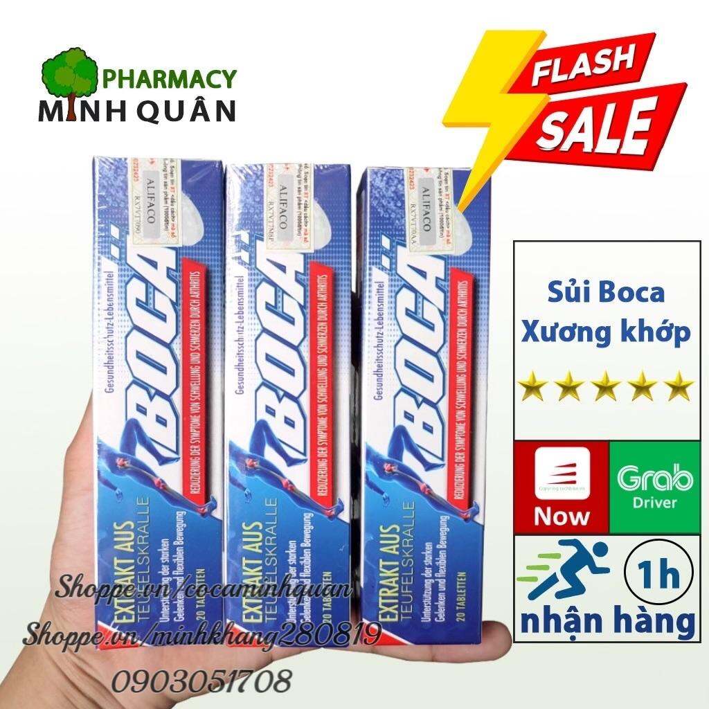 Viên sủi xương khớp BOCA - Hỗ trợ giảm nhanh các triệu chứng xương khớp