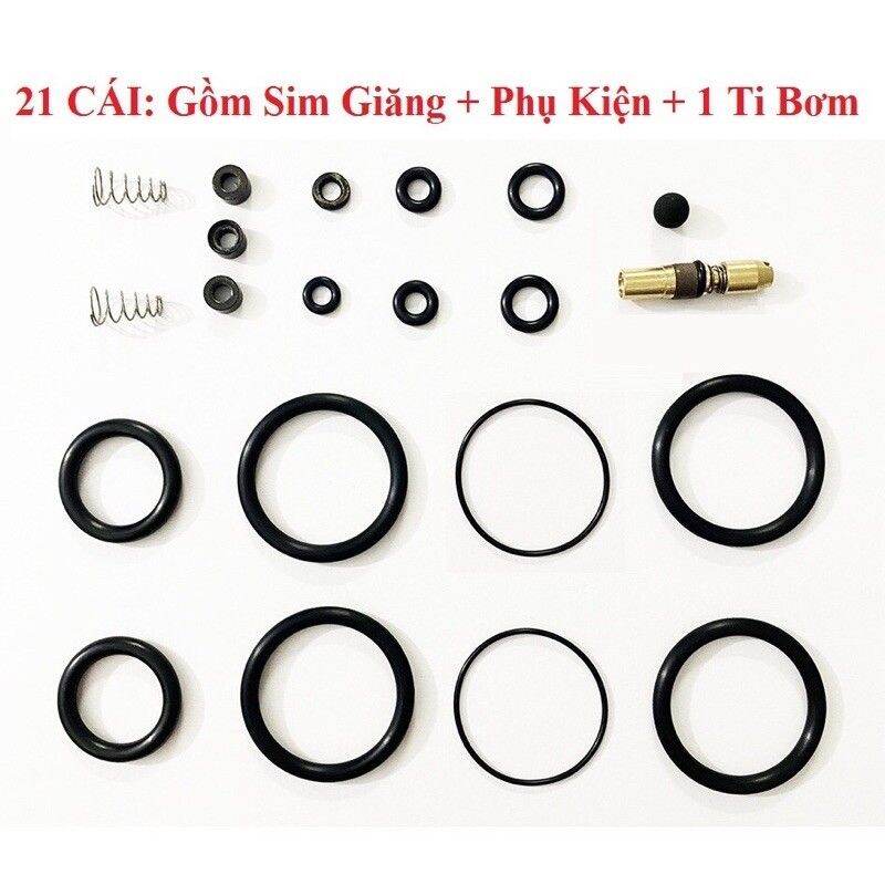 Phụ kiện sửa chữa bơm tay cao áp gioăng kèm ti đồng