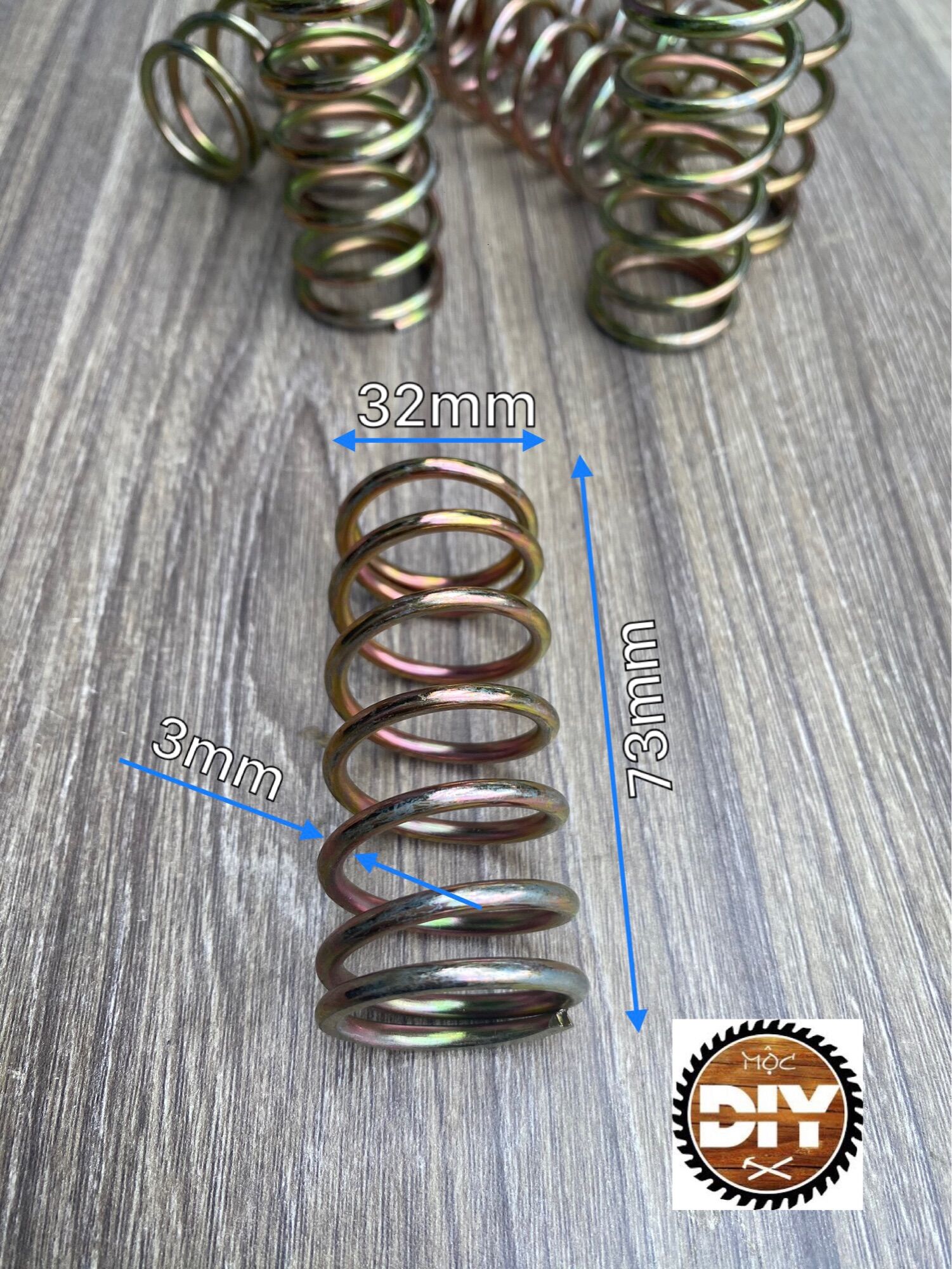 LÒ XO NÉN PHI 32/ LÒ XO SỢI 3mm