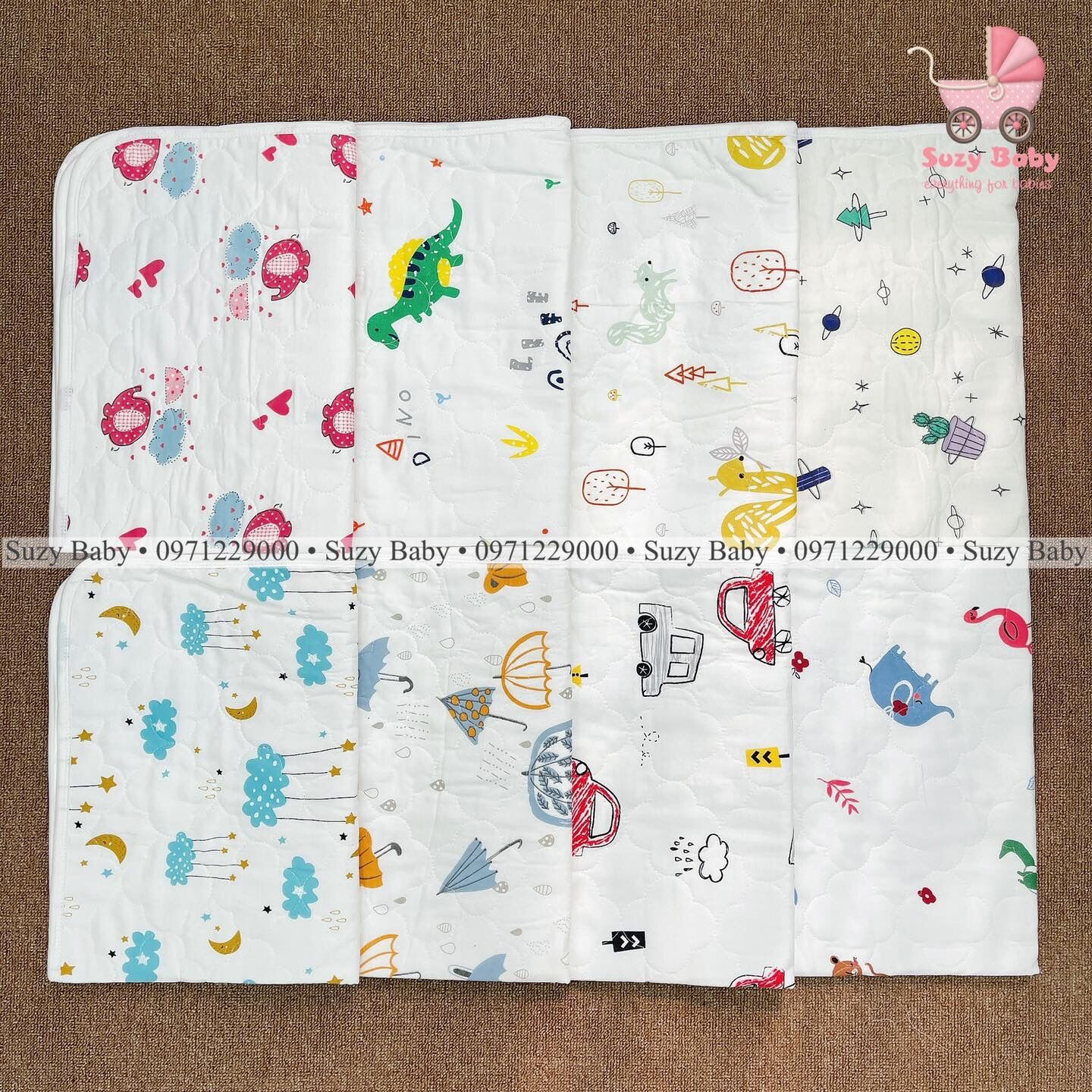 Lót chống thấm 5 lớp sợi tre muslin