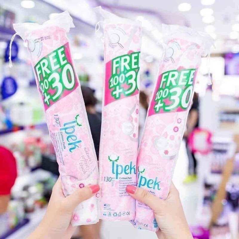 Bông Tẩy Trang Ipek 150(120 + 30) Miếng Cotton Pads