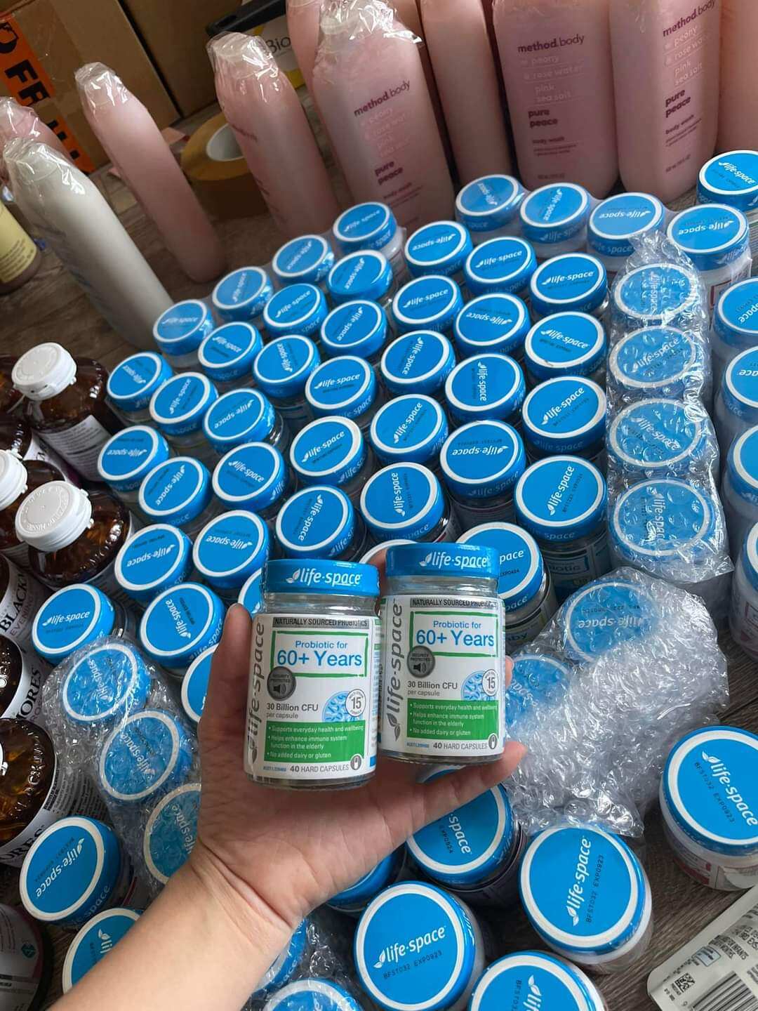 Life-Space Probiotic for 60+ Years 40 Capsules Exclusive Size