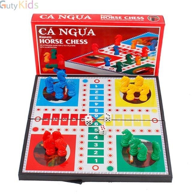 Cờ cá ngựa nam châm cỡ nhỡ hàng xịn 29x29cm