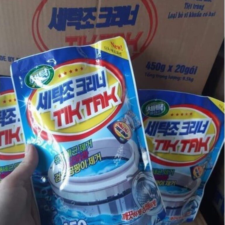 BỘT TẨY VỆ SINH MÁY GIẶT LỒNG ĐỨNG VÀ LỒNG NGANG