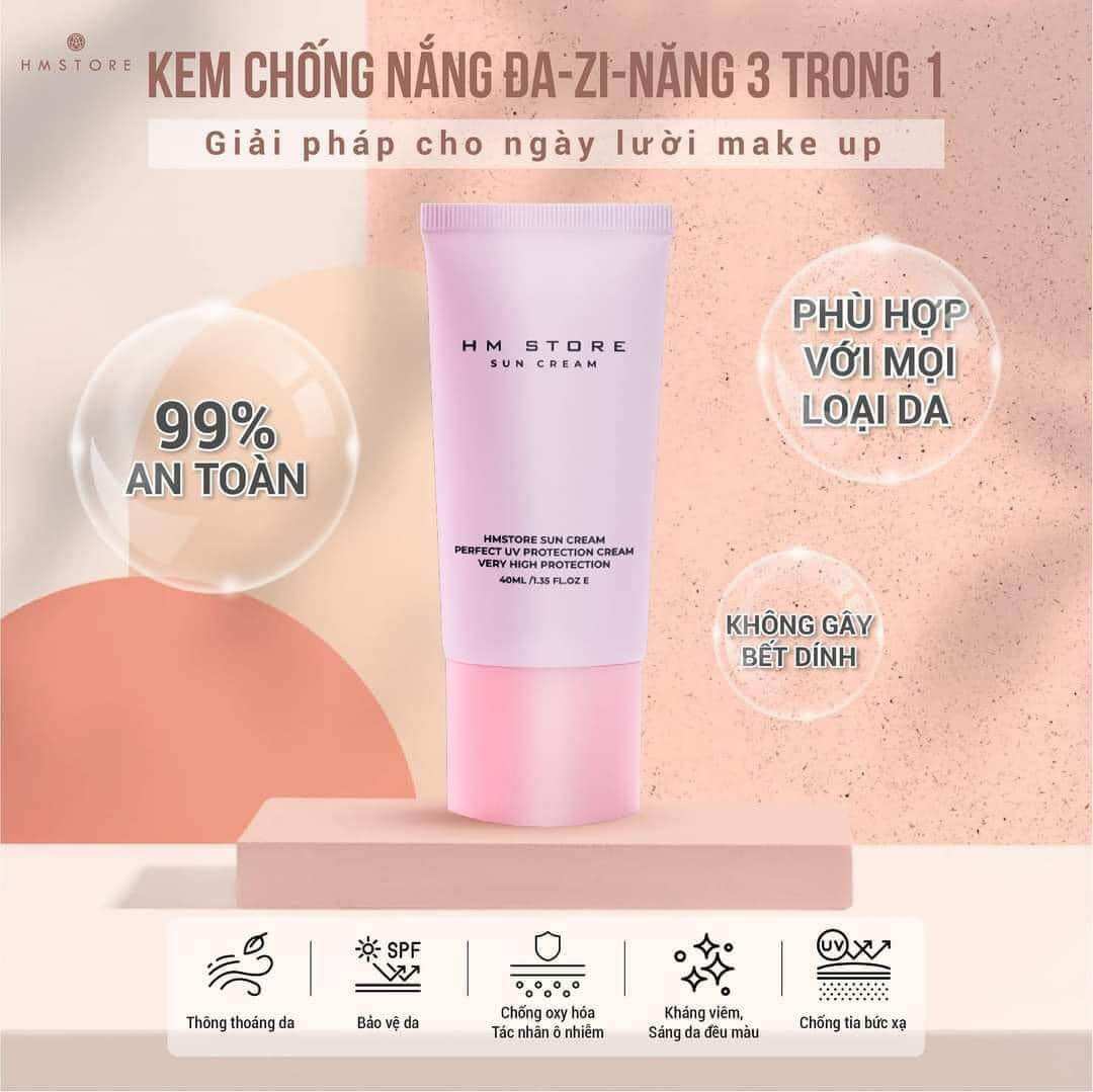 KEM CHỐNG NẮNG HM STORE