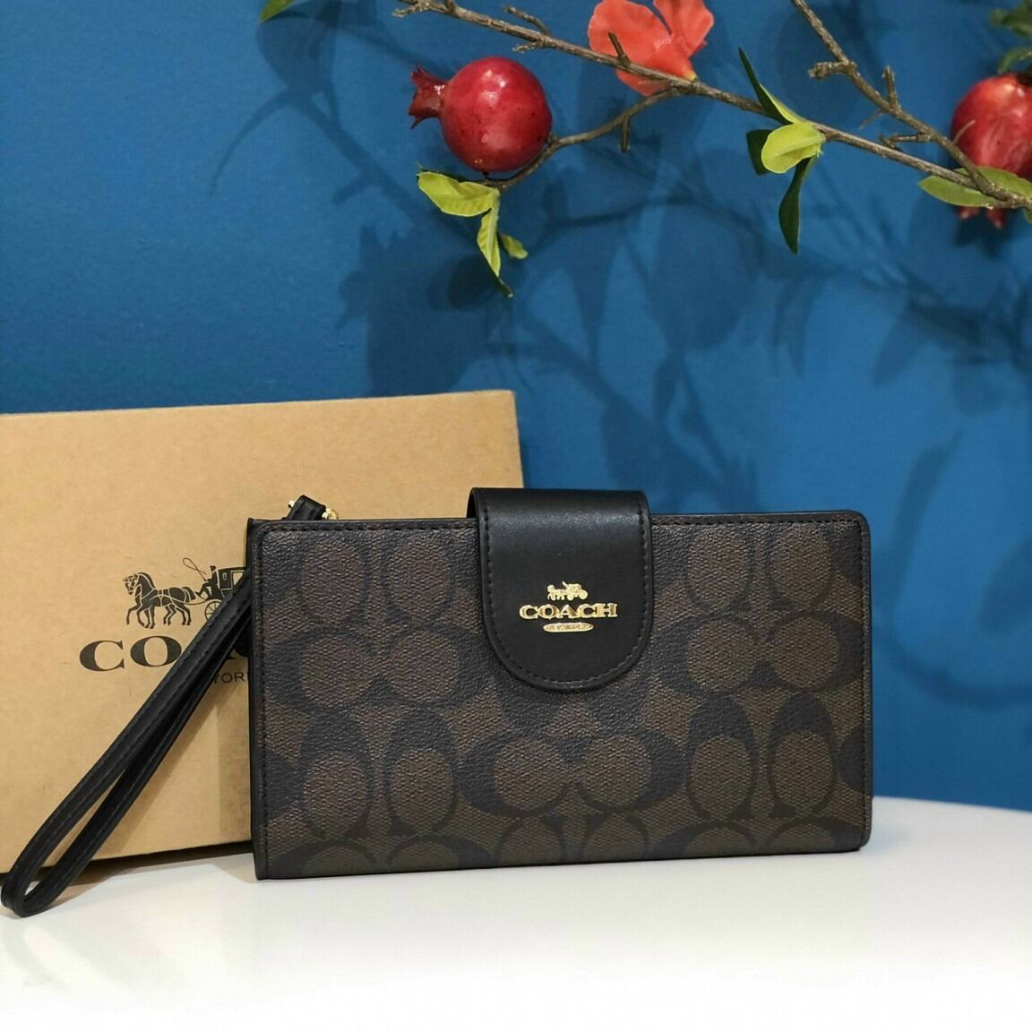 Ví COA*CH TECH PHONE WALLET da thật chuẩn xịn xò