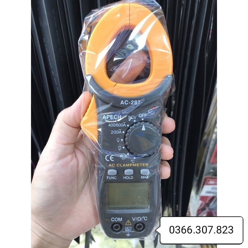 [HCM]Ampe kẹp dòng AC Apech AC-287
