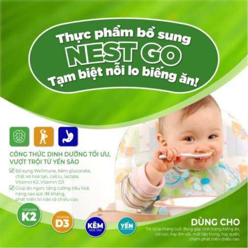 Ống uống dinh dưỡng nest go