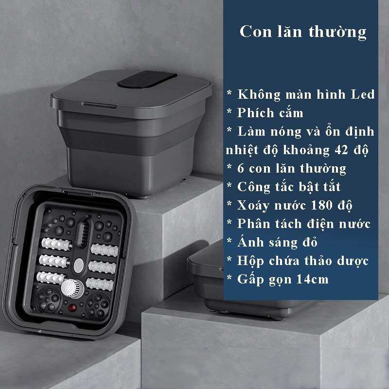 MÁY NGÂM CHÂN MASSAGE GẤP GỌN