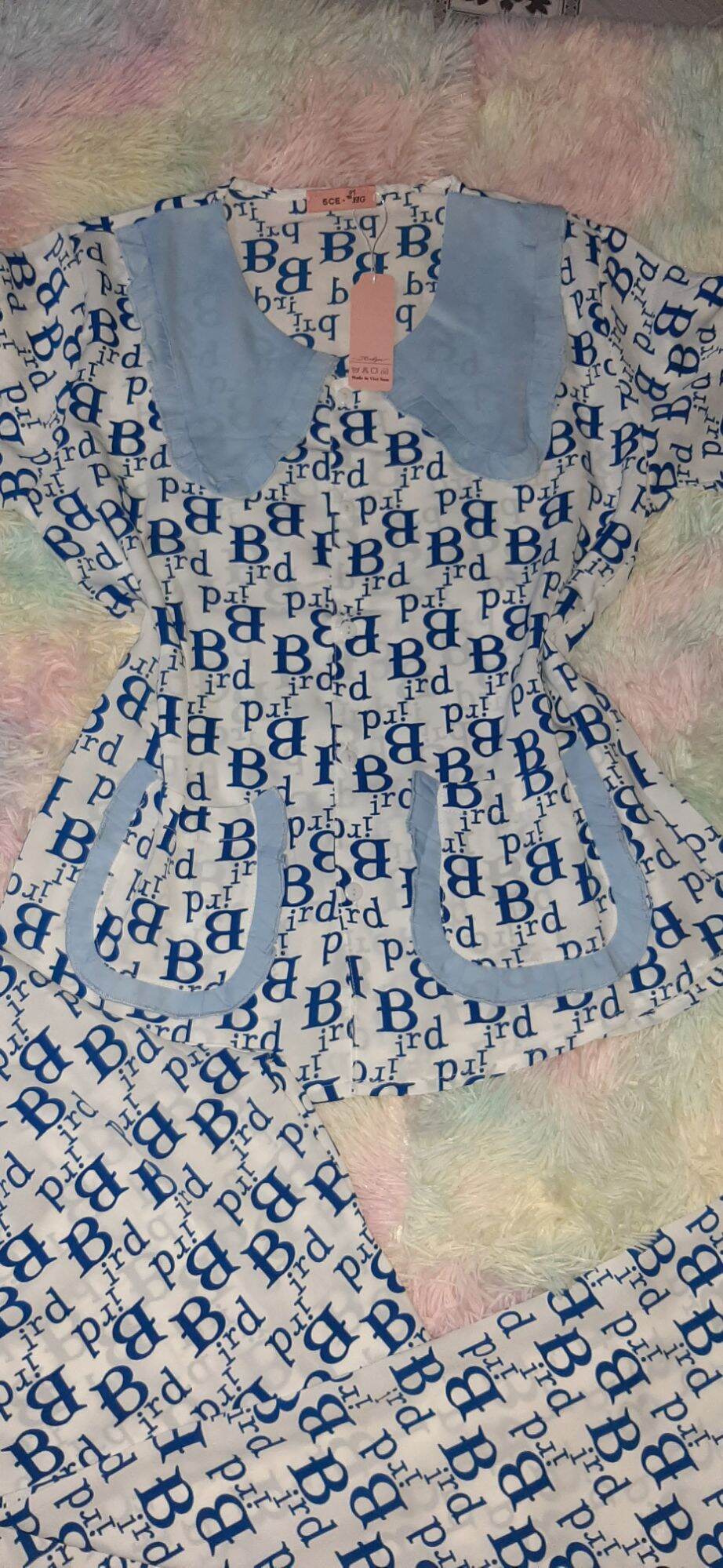Freesize dưới 58kg - PIJAMA LỤA MANGO CD 2 TÚI ÁO - 2 TÚI QUẦN  MẪU XINH