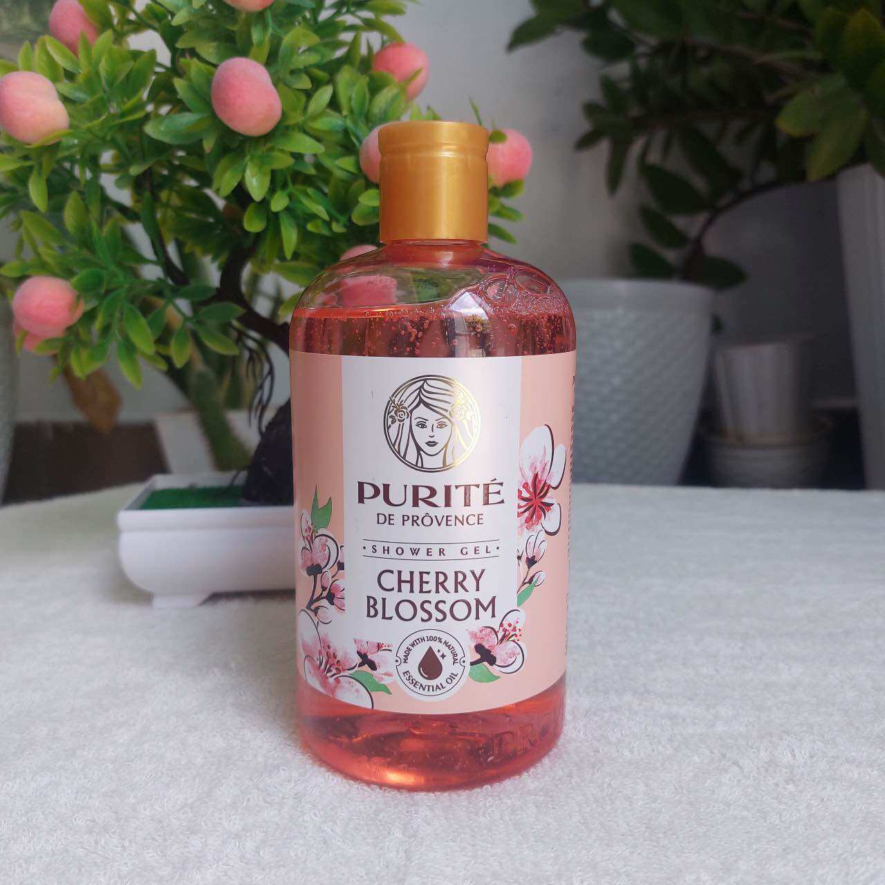 Sữa Tắm Purite' Hoa Anh Đào/ Hoa Hồng/ Hoa Mẫu Đơn 500ml