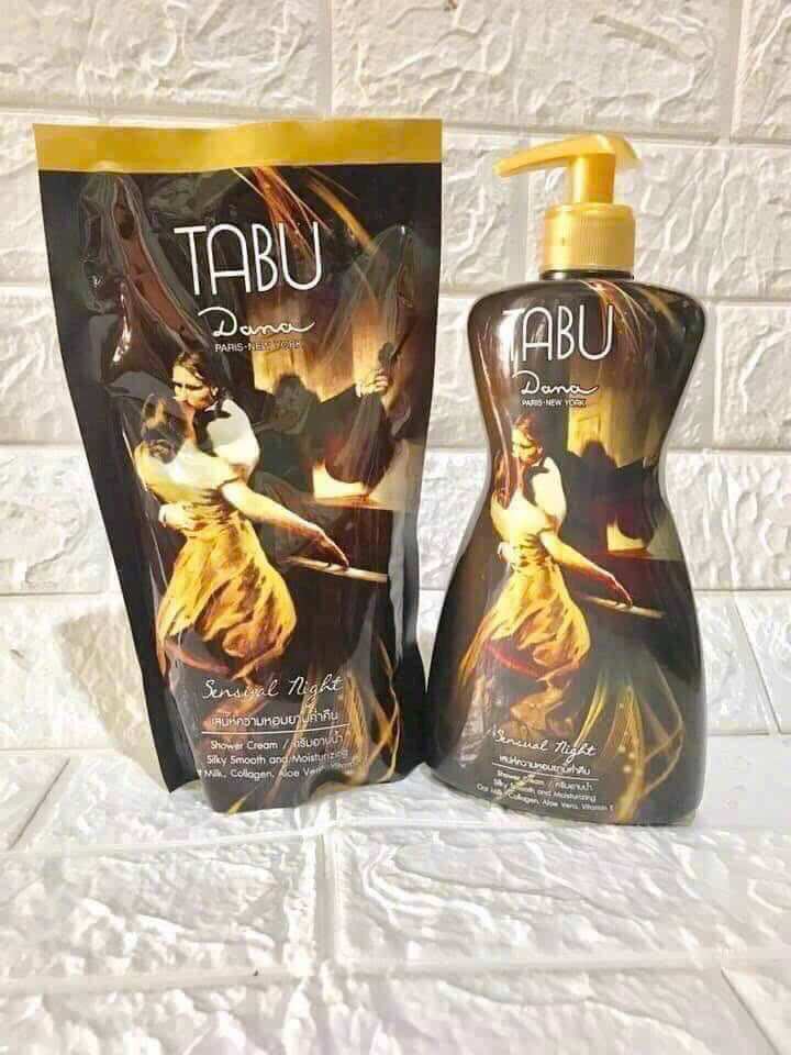 Sữa tắm tabu thái lan - mua 1 chai 500ml tặng kèm túi 400ml
